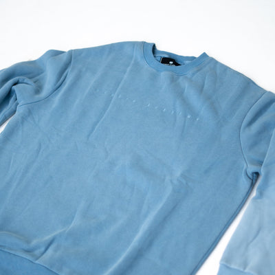 23' Oversized Sweater - Stonewash Blue