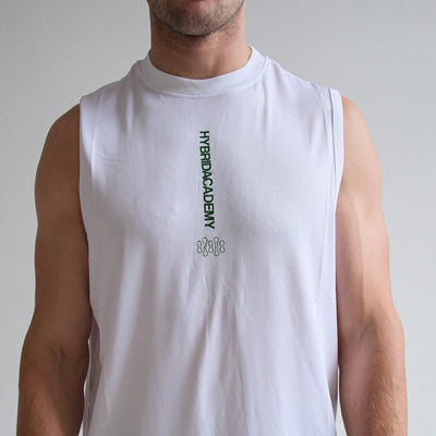 Next Level Oversized Tank - White