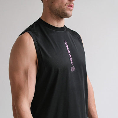 Next Level Oversized Tank - Black